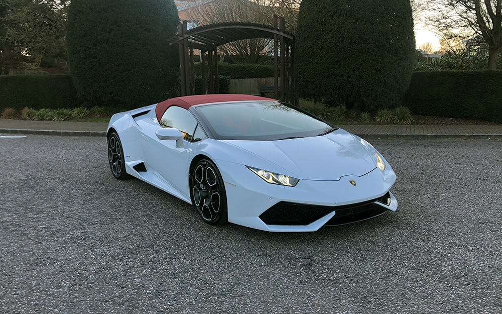 Lamborghini Huracan Front Left 3 Lamborghini Huracan Hire UK