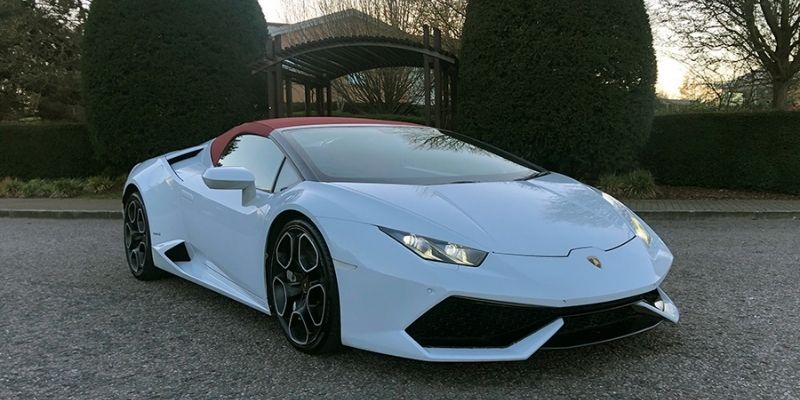 hire a lamborghini huracan