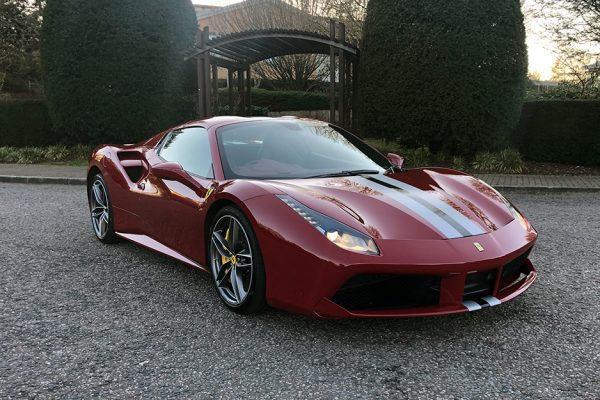 hire ferrari 488 convertible